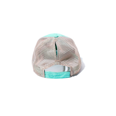 Aqua Ponytail Cap - Carry The Load Shop