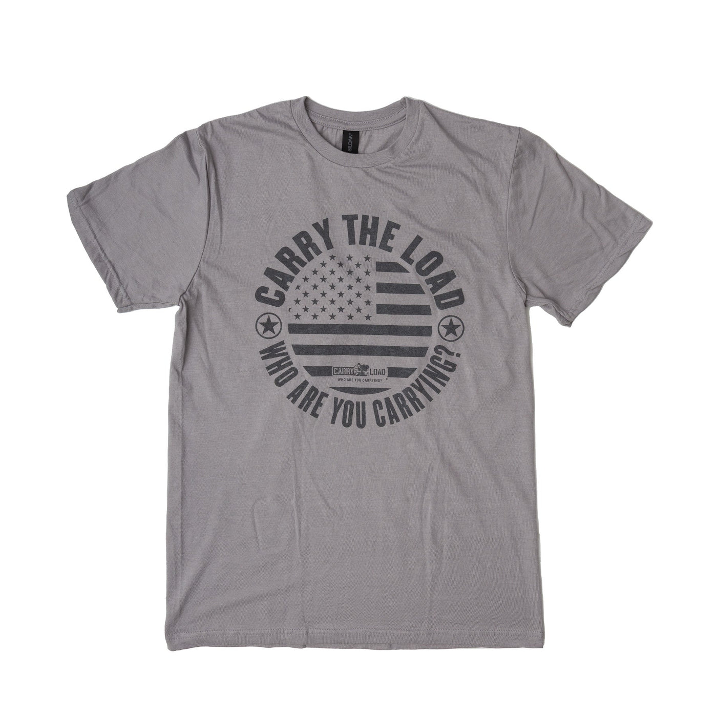 CTL Flag T-Shirt - Gray - Carry The Load Shop