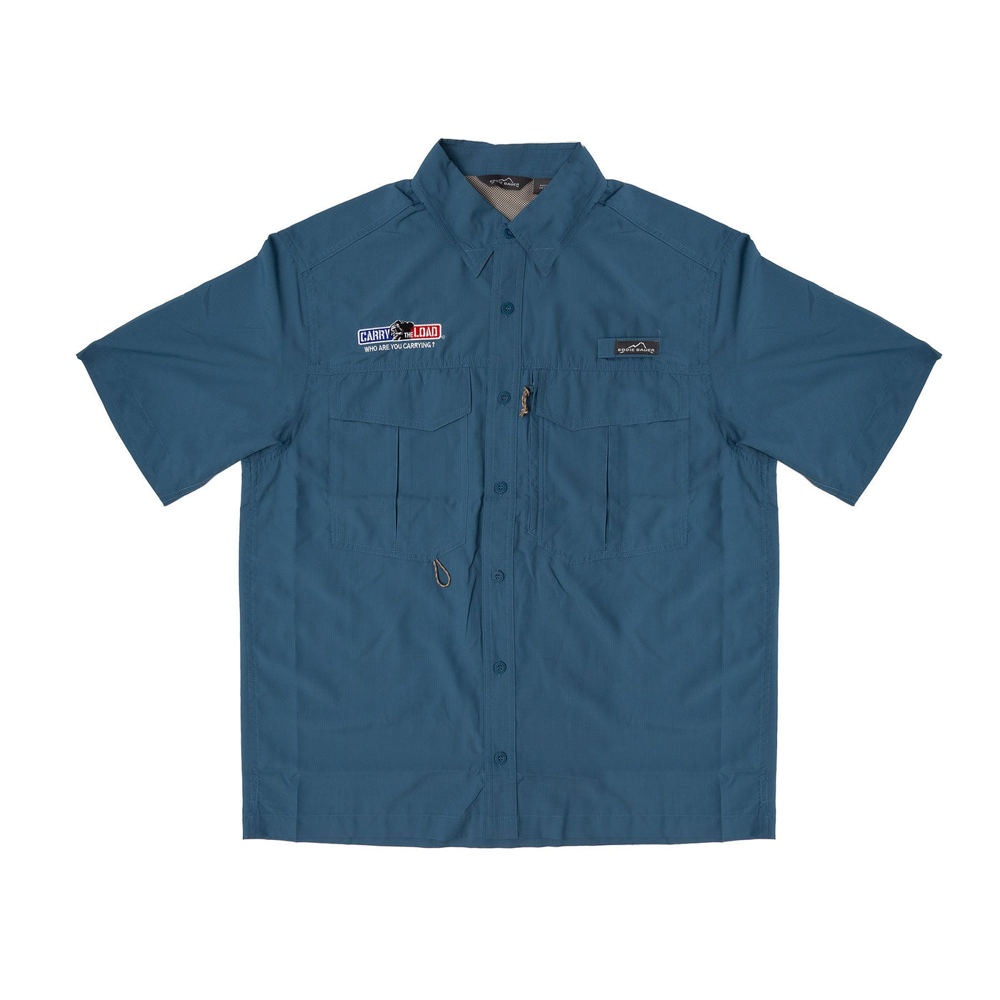 Eddie Bauer Performance Fishing Shirt-Blue - Carry The Load Shop