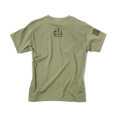 Military Green CTL T-Shirt - Carry The Load Shop